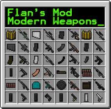 Flan S Modern Weapons Pack Mod 1 7 10 1 7 2 1 6 4 1 5 2 Azminecraft Info