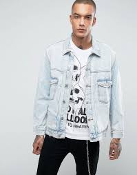 Bershka Oversized Denim Jacket In Light Blue Blue Latest Fashion Clothes Denim Jacket Oversized Denim Jacket