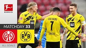 Which song off of set the world on fire do you thi. Strong Bvb Secure Champions League Mainz 05 Borussia Dortmund 1 3 All Goals Matchday 33 Youtube