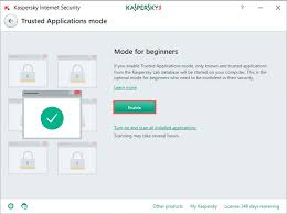 How To Enable The Trusted Applications Mode In Kaspersky Internet Security 2018