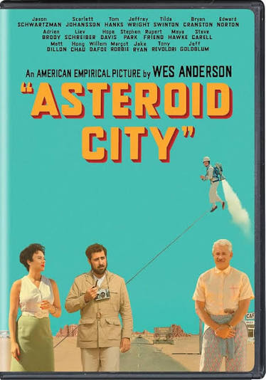 Amazon.com: Asteroid City [DVD] : Jason Schwartzman, Scarlett Johansson,  Tom Hanks, Jeffrey Wright, Tilda Swinton, Bryan Cranston, Edward Norton,  Adrien Brody, Liev Schreiber, Hope Davis, Stephen Park, Rupert Friend, Maya  Hawke, Steve