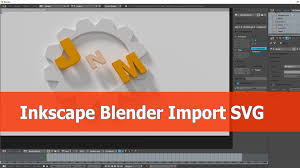 Blender Import Svg From Inkscape Tutorial Blender Tutorial Blender Blender 3d