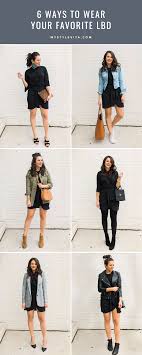 6 Way To Wear A Little Black Dress My Style Vita Black Dress Outfit Casual Little Black Dress Outfit Black Dress Outfits