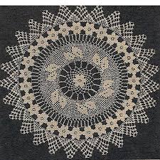 1950s Crochet Doily Patterns Chart Crochet Patterns Doily