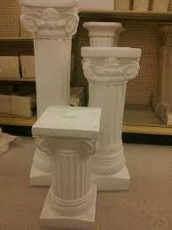White White Columns From Hobby Lobby Hobby Lobby Decorative Columns Decor