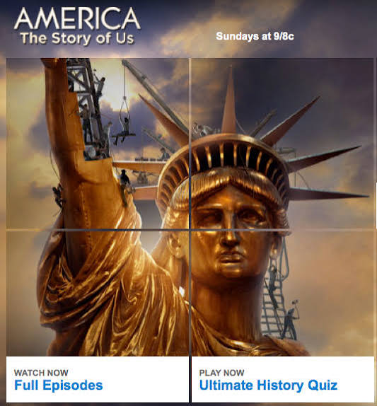 America: The Story of US on History Channel | History Tech