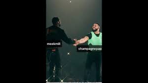 Drake released charged up and back to back, and meek mill dropped wanna know. after their performance, drake referred to meek mill as his brother. Drake Meek Mill Shake Hands On Stage And Squash Beef Youtube