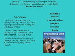 I can describe the characters in a story (their traits, motivations. Building The Power Of Reading Unit 3 Ppt Download