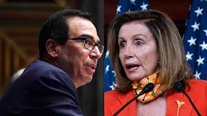 Pelosi Mnuchin Resume Pivotal Talks On New Stimulus For Economy