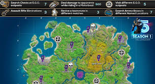 Reaching tier 100, battle stars are converted to xp. Fortnite The Lowdown Challenges Cheat Sheet Map Find Hidden Letter N Ego Outpost Stations Locations Fortnite Insider