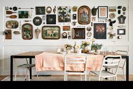 The spiral is like the organic, but more organized. Gallery Wall Styles For Any Space Sunset Magazine