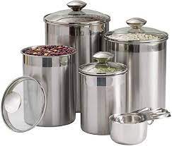Plus regency 18 gauge stainless steel 12 x 48 solid wall shelf. Best Canisters For Flour And Sugar Top 8 Options 2021 Edition