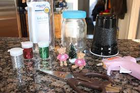 How We Learn At Home Diy Snow Globe Using Baby Oil Not Water