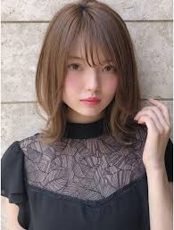 アフロート ディル afloat d l アフロート岡崎 大人可愛いナチュラル外ハネレイヤーくびれヘア ショートのヘアスタイル ヘアスタイル ロング 日本のヘアカット