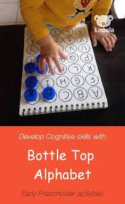 Knoala Bottle Top Alphabet Preschool Activities Alphabet Activities Alphabet Preschool