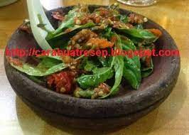 Gambar sambal goang kemangi seuhah ibu imas terpedas. Gambar Resep Sambal Goang Kemangi Sehah Super Pedas Khas Bandung Resep Kemangi Sederhana