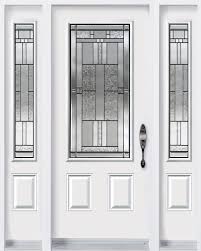 Elegance Series Leaded Glass Door Sliding Glass Door Glass Door