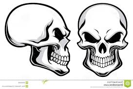 Royalty Free Stock Images Cartoon Skulls Vector Separated Easy To Edit Image Soidergi Stock Images Free Skull Skull Silhouette