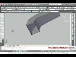 Autocad 3d Advanced Tutorial Revolve Sweep Loft Command Path Guides 17 Youtube Autocad Autocad Tutorial Autocad 3d Modeling