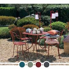 Salon de jardin fermob monceau : Table De Jardin Fermob Opera 82 X 82 Cm Raviday Jardin