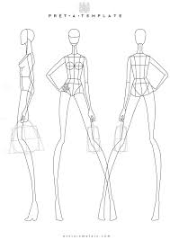 Pret A Template Fashion Illustration Template Fashion Figure Drawing Fashion Illustration Poses