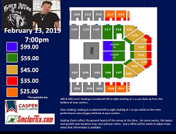 gary allan casper events center