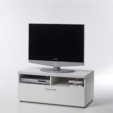 Custom credenza w/tv surround by third street studios. Napoli Tv Unit 1 Drawer 2 Shelves In White