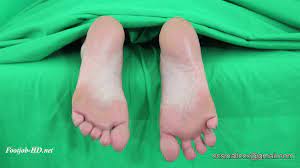 Sticky soles footjob