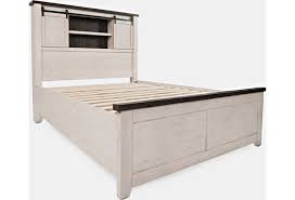 Barn door king bedroom set. Jofran Madison County King Barn Door Bed Darvin Furniture Panel Beds
