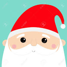 Santa claus pictures cartoon santa claus pictures funny. Santa Claus Face Head Icon Set Merry Christmas New Year Red Hat Moustaches Beard Cute Cartoon Funny Kawaii Baby Character Greeting Card Flat Design Blue Background Vector Illustration Royalty Free Cliparts Vectors