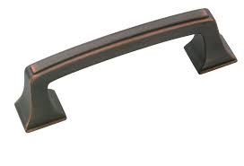 Amerock also makes bathroom accessories, towel rings and shower bars. Amerock 3 Inch Cc Oil Rubbed Bronze Mulholland Cabinet Pull 3 Inch Cc Direct Door Hardware