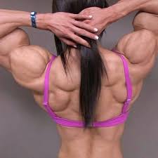 It requires only a set of dumbbells. Amazing Muscle Backs With That Very Attractive Muscular Woman Stronger Motivation Picoftheday Instagramfi Body Building Women Muscle Women Muscular Women