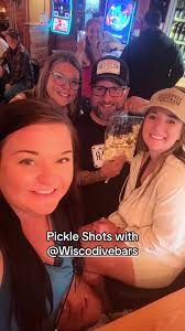 Pickle Shots at Pioneer Bar in Cable, WI