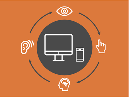 Web accessibility concept illustration