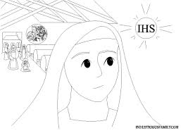 You chose a great religious coloring page to print out! Free Blessed Imelda Coloring Page