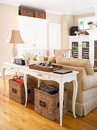 It is a small place to set a table lamp. Room By Room Organization Tips Better Homes Gardens Bhg Com Family Friendly Living Room Home Home Living Room
