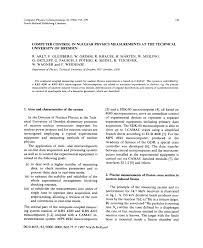 Choosing a minicomputer depends on your requirement, the reason why you are purchasing it, your budget, and the availability of service centers in your locality. Pdf Computer Control In Nuclear Physics Measurements At The Technical University Of Dresden