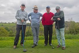 Teeing off: golfers raise £4,000 for charity