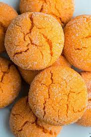 Easy Orange Cookies With Cake Mix Orange Dessert Orange Cookies Cake Mix Cookies
