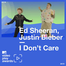 Ed Sheeran Justin Biebers I Dont Care Was Mtvs Most
