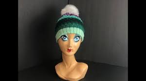 10% off · free shipping Machine Knitting Bubble Beanie Hat Brother Kx 350 Or Lk 150 Beginner S Project Youtube