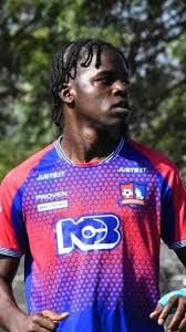 Dwight Merrick playing for Montego Bay United