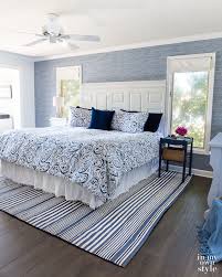 Bedroom Makeover Update Wallpapered Accent Wall In 2020 Wallpaper Bedroom Feature Wall Bedroom Wallpaper Accent Wall Feature Wall Bedroom