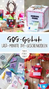 Nun, ärgern sie sich nicht, wir haben ein paar. Sos Geschenke Last Minute Diy Geschenkideen Fur Weihnachten Diy Geschenkideen Weihnachten Diy Weihnachtsgeschenke Geschenke