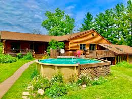 Fishing (including fly fishing) and hunting are among the most popular. Village Creek Lodge 4 Bedroom Log Home In Lansing Iowa Iowa Cabin Rentals