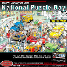 National puzzle day 2020 is observed on wednesday, january 29, 2020. Facebook