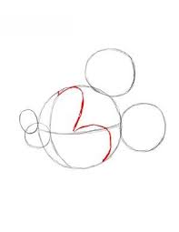 Mickey Mouse Zeichnen Lernen Schritt Für Schritt Tutorial