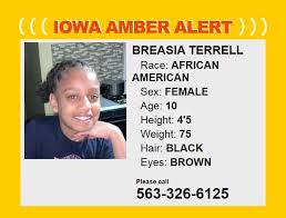 And its defenders say that. Iowa Amber Alert Issued Suspect In Custody Child Missing Knia Krls Radio The One To Count On