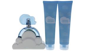 Ariana grande 4 mini perfume set cloud+ari+sweet like candy+moonlight.25 oz ea! Ariana Grande Cloud Eau De Parfum Gift Set 3 Piece Groupon
