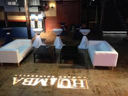 One Lounge Our Company Set Up For A Release After Party At The Tablernacle Atlanta Rental Vip Lounge Party Furniture Table Linen Rentals Party Rentals